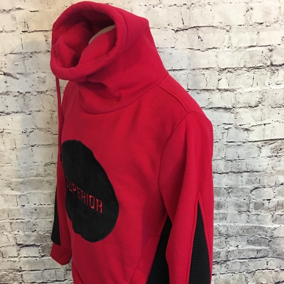 8ighth Dstrkt Red pullover Superior Sweater Large - Picture 4 of 8